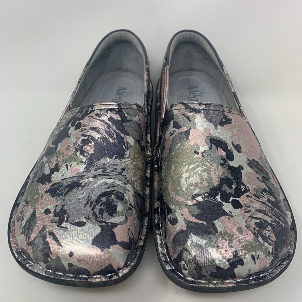 Alegria Women's Flat Clog Debra Muti-color Size EU 40 US 10M